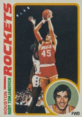 1978 Topps Rudy Tomjanovich #58 Basketball Card