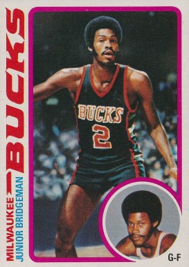1978 Topps Junior Bridgeman #56 Basketball Card