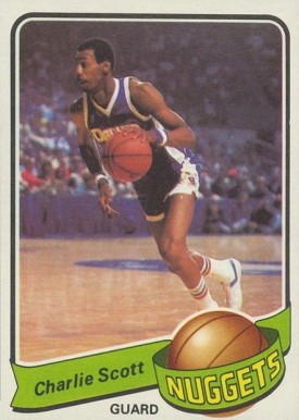 1979 Topps Charlie Scott #106 Basketball Card