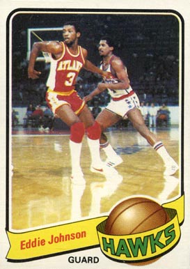 1979 Topps Eddie Johnson #24 Basketball Card