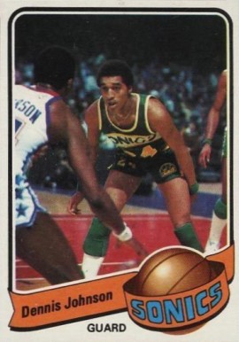 1979 Topps Dennis Johnson #6 Basketball Card