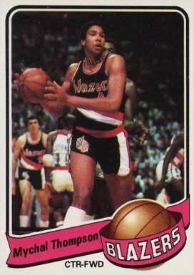 1979 Topps Mychal Thompson #63 Basketball Card