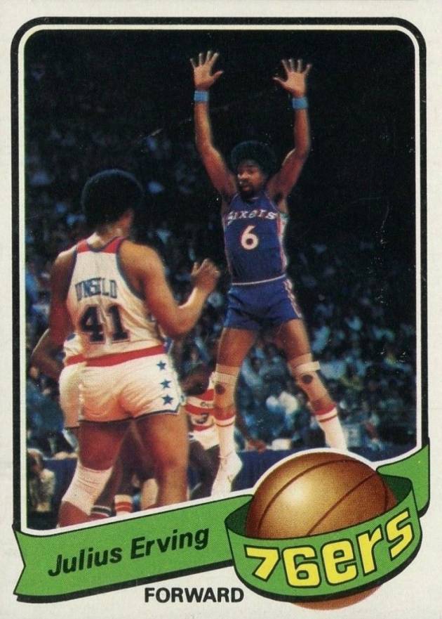 1979 Topps Julius Erving #20 Basketball Card