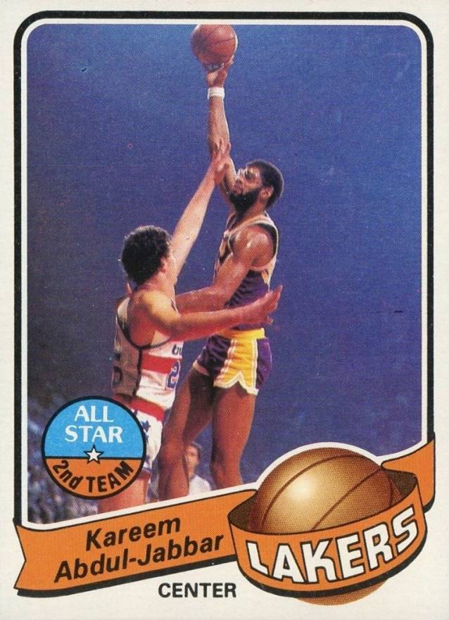 1979 Topps Kareem Abdul-Jabbar #10 Basketball Card