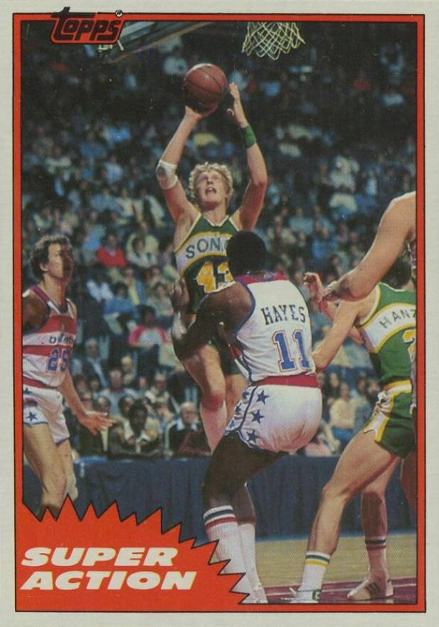 1981 Topps Jack Sikma #110 Basketball Card