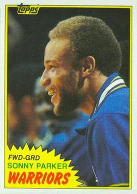 1981 Topps Sonny Parker #73 Basketball Card