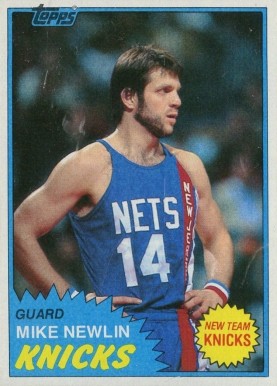 1981 Topps Mike Newlin #80 Basketball Card