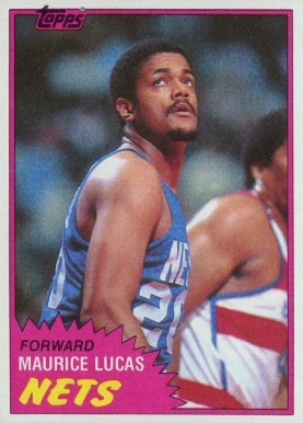 1981 Topps Maurice Lucas #79 Basketball Card