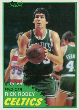 1981 Topps Rick Robey #76 Basketball Card