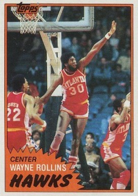 1981 Topps Tree Rollins #71 Basketball Card