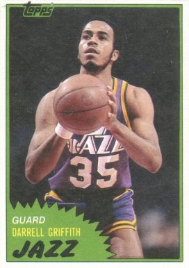 1981 Topps Darrell Griffith #41 Basketball Card