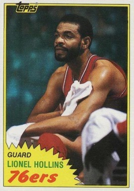 1981 Topps Lionel Hollins #31 Basketball Card