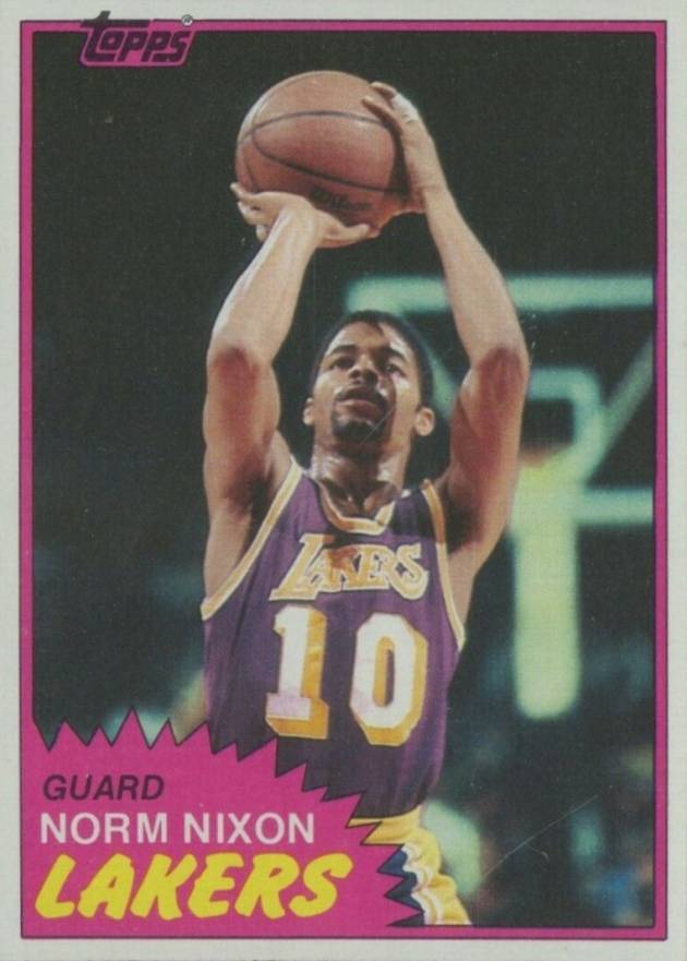 1981 Topps Norm Nixon #22 Basketball Card