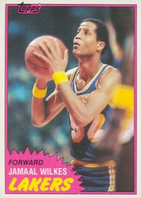 1981 Topps Jamaal Wilkes #23 Basketball Card
