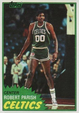 1981 Topps Robert Parish #6 Basketball Card