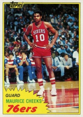 1981 Topps Maurice Cheeks #90 Basketball Card