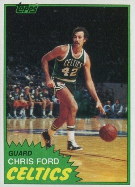 1981 Topps Chris Ford #73 Basketball Card