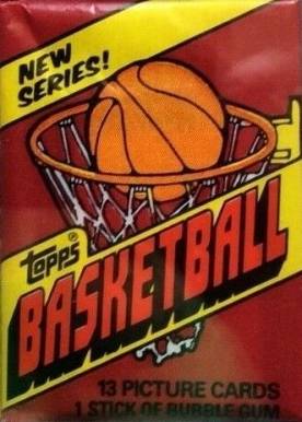 1981 Topps Wax Pack #WP Basketball Card
