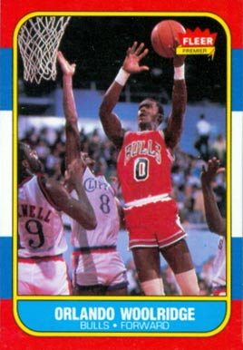1986 Fleer Orlando Woolridge #130 Basketball Card