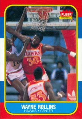 1986 Fleer Tree Rollins #94 Basketball Card