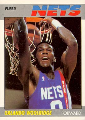 1987 Fleer Orlando Woolridge #129 Basketball Card