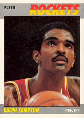 1987 Fleer Ralph Sampson #95 Basketball Card