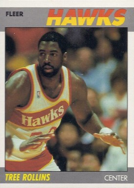 1987 Fleer Tree Rollins #94 Basketball Card