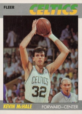 1987 Fleer Kevin McHale #74 Basketball Card