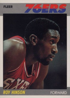 1987 Fleer Roy Hinson #51 Basketball Card