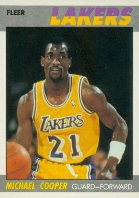 1987 Fleer Michael Cooper #21 Basketball Card