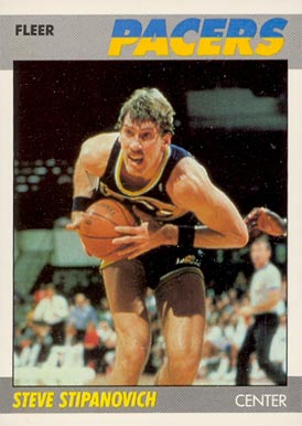 1987 Fleer Steve Stipanovich #103 Basketball Card