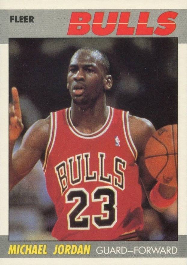 1987 Fleer Michael Jordan #59 Basketball Card