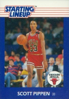 1988 Kenner Starting Lineup Scott Pippen # Basketball Card