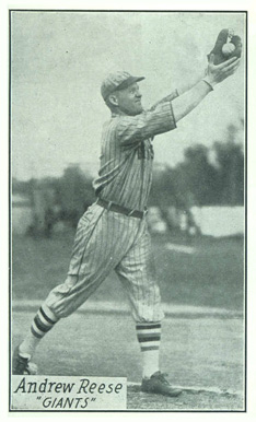 1928 R315 Andrew Reese # Baseball Card