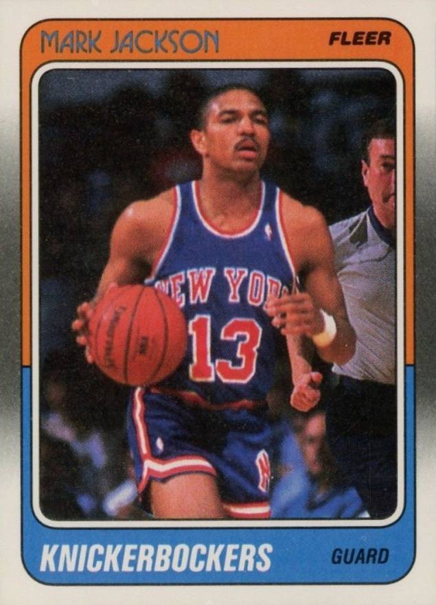 1988 Fleer Mark Jackson #82 Basketball Card