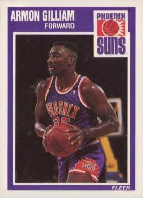 1989 Fleer Armon Gilliam #120 Basketball Card