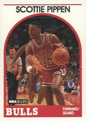1989 Hoops Scottie Pippen #244 Basketball Card