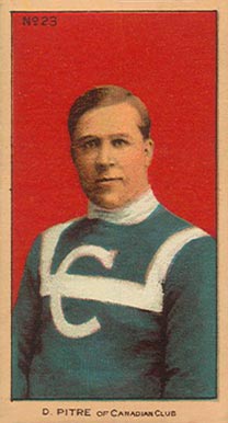 1910 Imperial D. Pitre of Canadian Club #23 Hockey Card