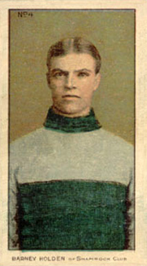 1910 Imperial Barney Holden #4 Hockey Card