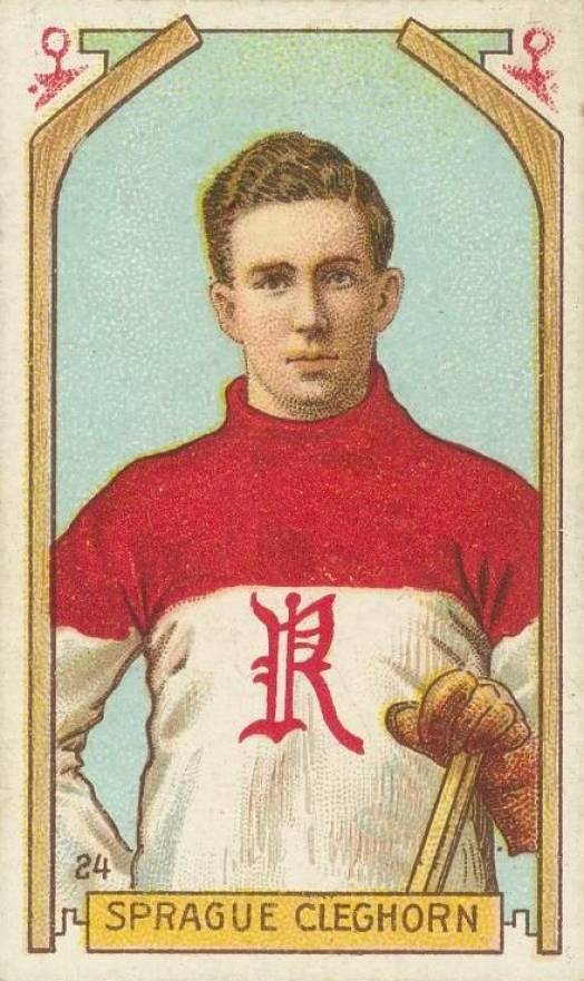 1911 Imperial Tobacco Co. Sprague Cleghorn #24 Hockey Card