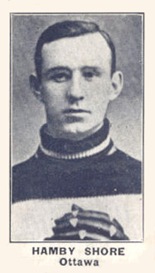 1912 C57 Hamby Shore #30 Hockey Card