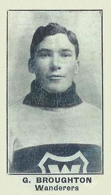 1912 C57 G. Broughton #39 Hockey Card