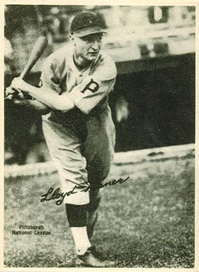 1929 Kashin Publications Lloyd Waner # Baseball Card