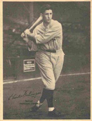 1929 Kashin Publications Charles Gehringer # Baseball Card