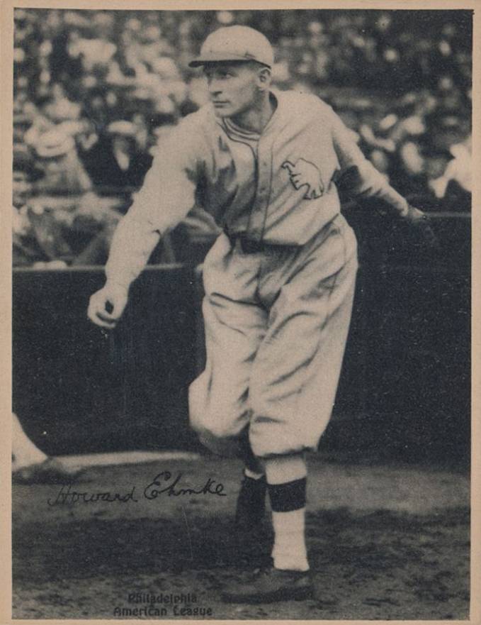 1929 Kashin Publications Howard Ehmke # Baseball Card