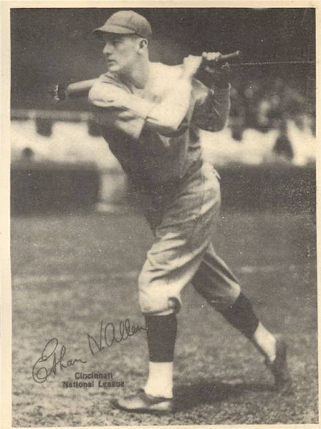 1929 Kashin Publications Ethan Allen # Baseball Card