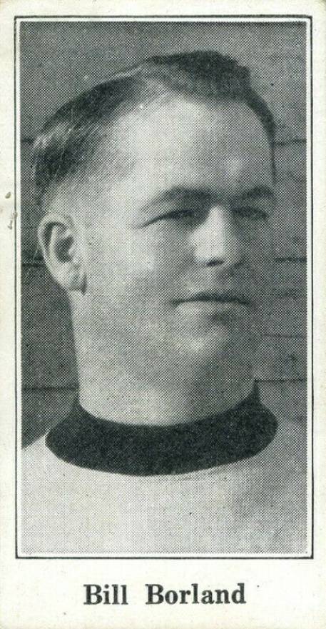 1923 Paulin's Candy Bill Borland #1 Hockey Card