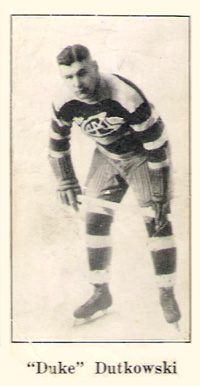 1923 Paulin's Candy "Duke" Dutkowski #26 Hockey Card