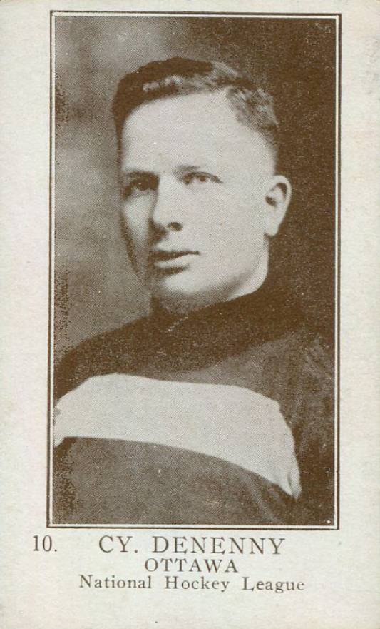 1923 William Patterson Cy. Denneny #10 Hockey Card