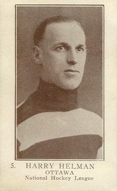 1923 William Patterson Harry Helman #5 Hockey Card